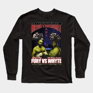 Tyson Fury Vs Dillian Whyte Long Sleeve T-Shirt